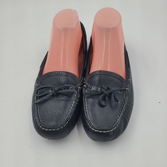 ABEO BioSystem Marilee Slip-on Driving Loafers Black Leather Comfort Shoe 8.5N - Picture 3 of 10